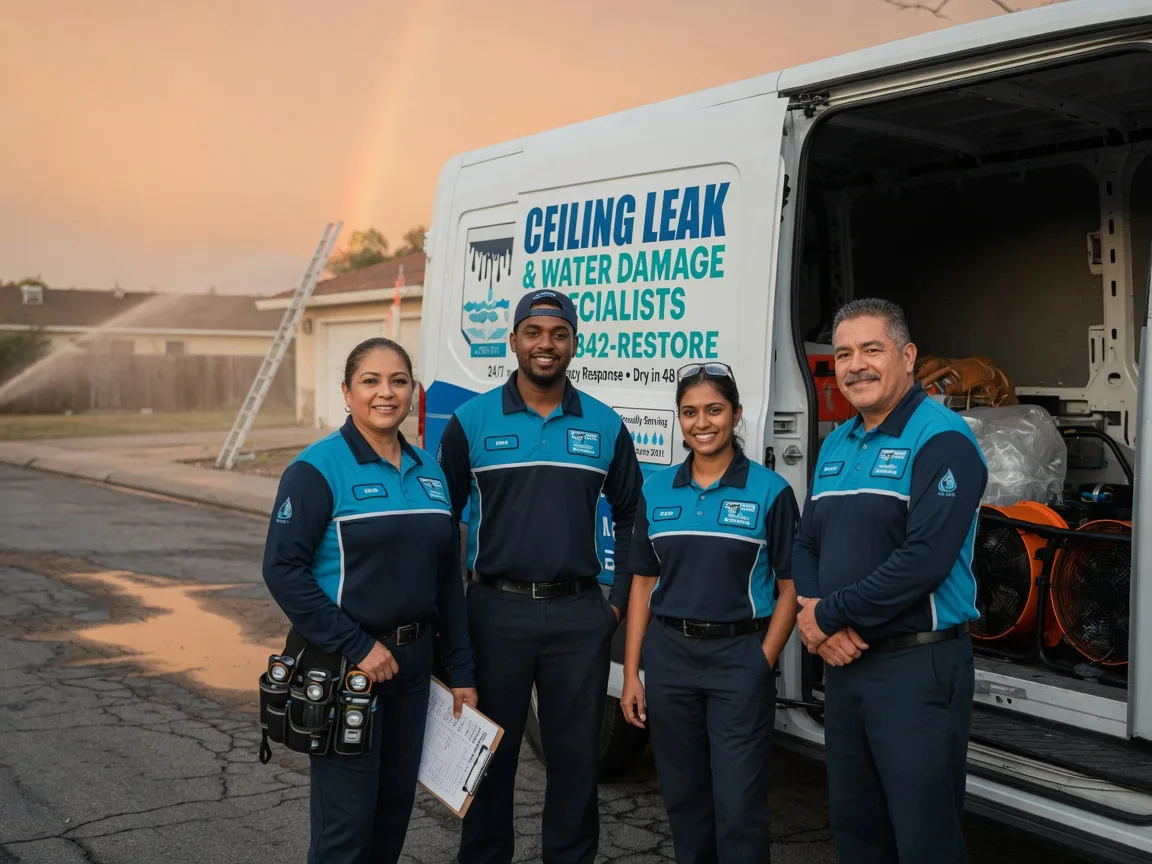 Ceiling Leak Cleanup company in Ellis Grove, IL