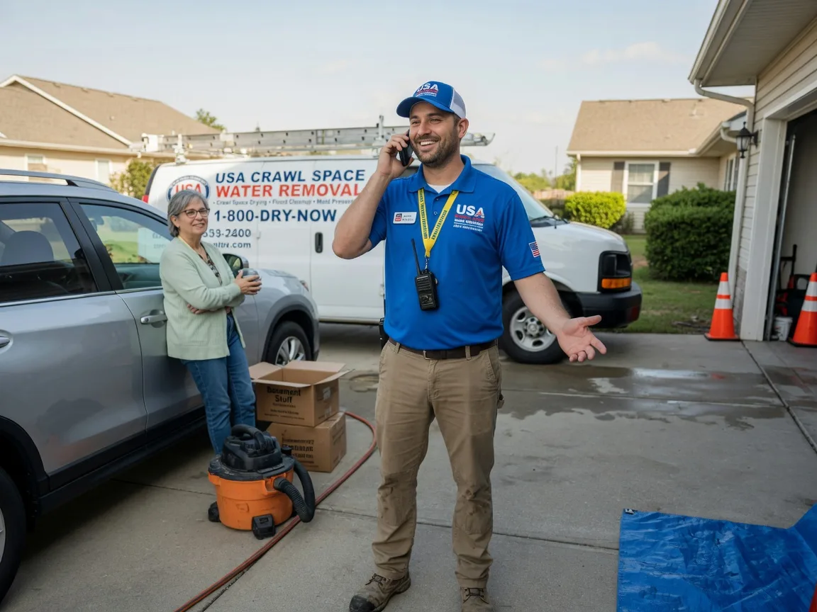 Crawl Space Water Removal Ellis Grove, IL FAQs